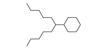 6-Cyclohexylundecane