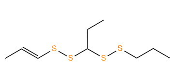 6-Ethyl-4,5,7,8-tetrathia-(E)-2-undecene