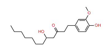 5-Hydroxy-1-(4-hydroxy-3-methoxyphenyl)-dodecan-3-one