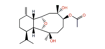 6b-Acetoxycladiell-11(17)-en-3b,7a-diol