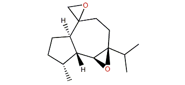 6b,7b-10,11-Diepoxyguaiane