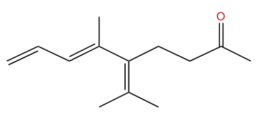 (6E)-6-Methyl-5-(1-methylethylidene)-6,8-nonadien-2-one