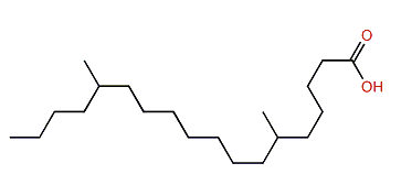 6,14-Dimethyloctadecanoic acid