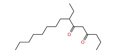 7-Ethylpentadecane-4,6-dione