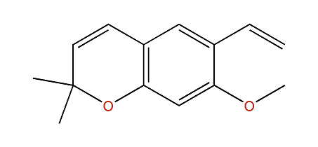 7-Methoxy-2,2-dimethyl-6-vinyl-2H-chromene