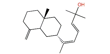 (7bH,11E,13Z)-4(20),11,13-Prenyleudesmatrien-15-ol