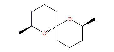 (2S,6R,8S)-(E,E)-2,8-dimethyl-1,7-dioxaspiro[5.5]undecane