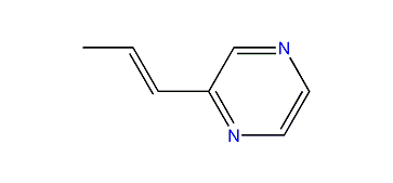 (E)-(1-Propenyl)-pyrazine