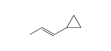 (E)-1-Propenylcyclopropane