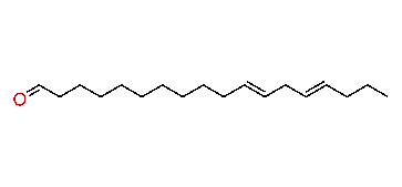 (E,E)-11,14-Octadecadienal