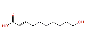 (E)-10-Hydroxy-2-decenoic acid