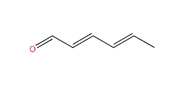 (E,E)-2,4-Hexadienal