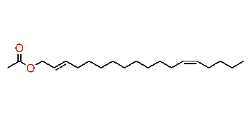 (E,Z)-2,13-Octadecadienyl acetate