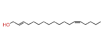 (E,Z)-2,13-Octadecadien-1-ol