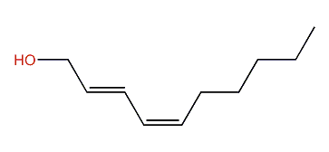 (E,Z)-2,4-Decadien-1-ol