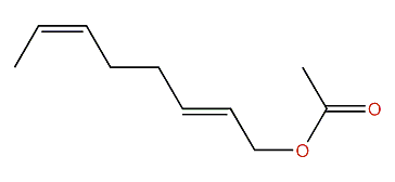 (E,Z)-2,6-Octadienyl acetate