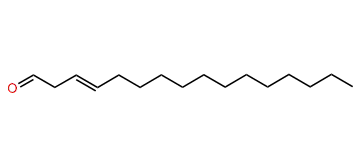 (E)-3-Hexadecenal