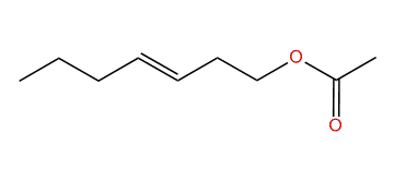 (E)-3-Heptenyl acetate