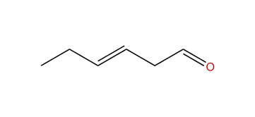 (E)-3-Heptenal