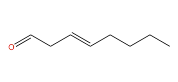 (E)-3-Octenal