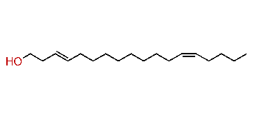 (E,Z)-3,13-Octadecadien-1-ol