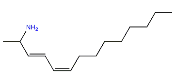 (3E,5Z)-3,5-Tetradecadien-2-amine