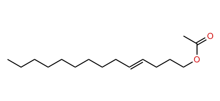 (E)-4-Tetradecenyl acetate