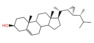 (E)-5-Gorgosten-3b-ol