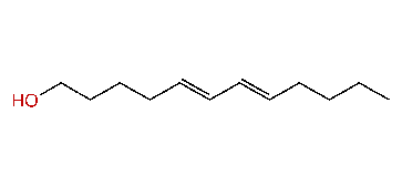 (E,E)-5,7-Dodecadien-1-ol