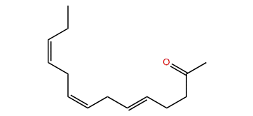 (E,Z,Z)-5,8,11-Tetradecatrien-2-one