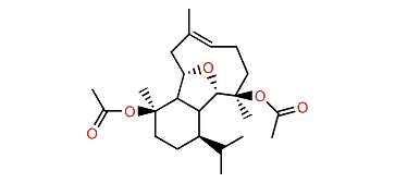 (6E)-11-Acetoxycladiellin