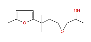 1-(3-[2-Methyl-2-(5-methyl-2-furyl)-propyl]-2-oxiranyl)-ethanone