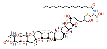 N-Hexadecanoyl-S-deoxy-brevetoxin B2