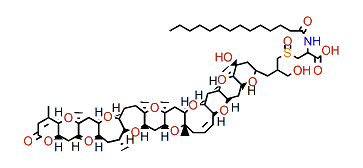 N-Tetradecanoyl-brevetoxin B2