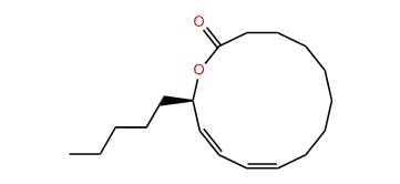 (13R)-(Z,E)-9,11-Octadecadien-13-olide