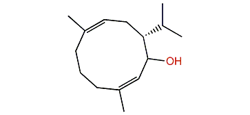 (R)-Germacra-1,6-dien-5-ol