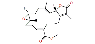 (S,Z)-12-Methoxycarbonyl-11-sarcophine