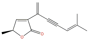 (S)-5-Methyl-3-(5-methyl-1-methylene-4-hexen-2-ynyl)-furan-2(5H)-one