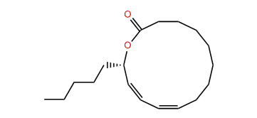 (13S)-(Z,E)-9,11-Octadecadien-13-olide