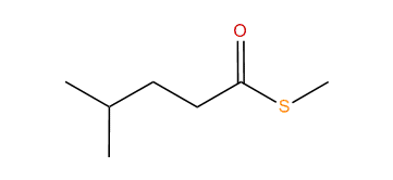 S-Methyl thio-4-methylpentanoate