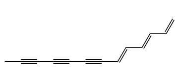 (E,E)-1,3,5-Tridecatrien-7,9,11-triyne