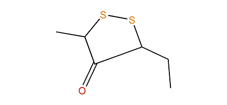 (Z)-3-Ethyl-5-methyl-1,2-dithiolan-4-one