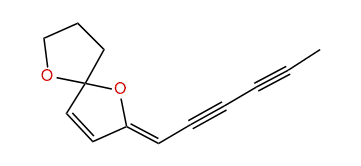 (Z)-2-(Hexa-2,4-diyn-1-ylidene)-1,6-dioxaspiro[4.4]non-3-ene