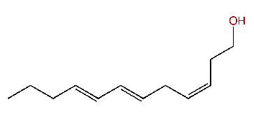 (Z,E,E)-3,6,8-Dodecatrien-1-ol