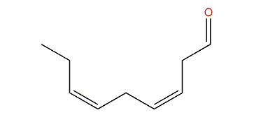 (Z,Z)-3,6-Nonadienal