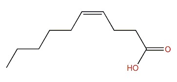 (Z)-4-Decenoic acid