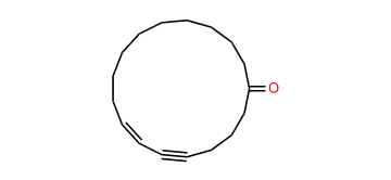 (Z)-7-Cycloheptadecen-5-ynone