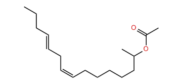 (Z)-Pentadeca-8,11-dien-2-yl acetate