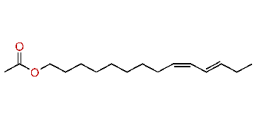 (Z,E)-9,11-Tetradecadienyl acetate