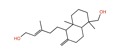 (E)-Labda-8(20),13-diene-15,19-diol